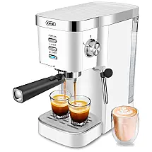 Gevi Máquina de Café Expresso 15 Bar, 1,5L, 1100W, Preto