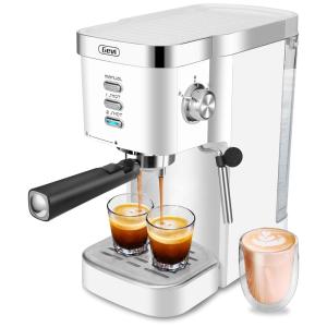 Gevi Máquina de Café Expresso 15 Bar, 1,5L, 1100W, Preto