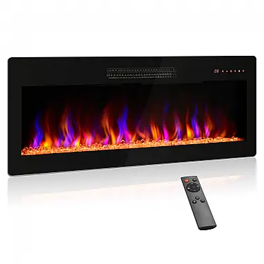 Lareira Elétrica Belleze 107x41cm 1400W