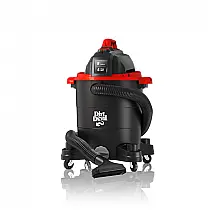 Aspirador de Pó com Fio, Úmido e Seco, Capacidade de 30,32 L, Porta de Drenagem Embutida, 110V, Dirt Devil SD68000, Preto