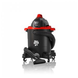 Aspirador de Pó com Fio, Úmido e Seco, Capacidade de 30,32 L, Porta de Drenagem Embutida, 110V, Dirt Devil SD68000, Preto