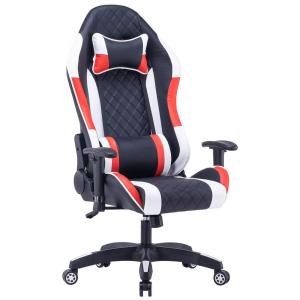 YOLENY Cadeira Gamer Ergonômica Ajustável com Apoio para a Lombar, Azul