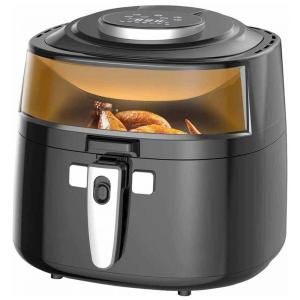 Fritadeira Elétrica AirFryer 8L com Painel Digital e Desligamento Automático, 1700W, 110v, MAISON HUIS BSKQZG, Preto