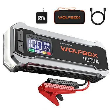 Jump Starter(Aux. de partida) WOLFBOX
