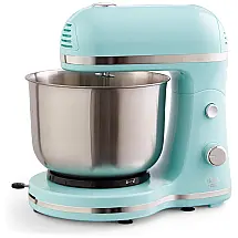 Delish by Batedeira Planetária Elétrica 3.5L com 5 Velocidades Aço Inoxidável 350W, 110v, DASH DCSM350GBBU02, Azul