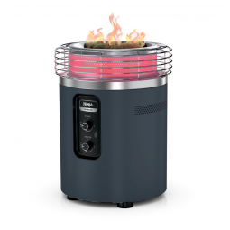 Ninja Fireside360 Aquecedor e Fire Pit Portátil 3 Modos Chama e Calor para Varanda e Camping