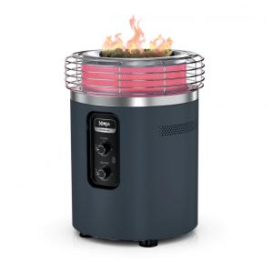 Ninja Fireside360 Aquecedor e Fire Pit Portátil 3 Modos Chama e Calor para Varanda e Camping