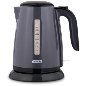 Chaleira Elétrica, Capacidade 1.7 L, Aço Inoxidável, Desligamento Automático, 1200W, 110v, DASH DEZK003GY, Cinza escuro