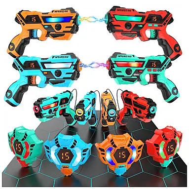 Conjunto de Pistola de Brinquedo