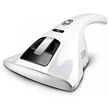 Aspirador de Pó Portátil ZH com Filtro HEPA para Camas, Sofás, Travesseiros e Cortinas, 110v, ZHHU, Branco