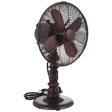 Ventilador de Mesa Retro com