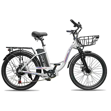Bicicleta Elétrica Cruiser de 24