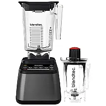 Liquidificador Profissional 2,6 Litros com 100 Velocidades, 6 Ciclos, Jarra Twister 1L, 110V 1800W, Blendtec, Preto Gunmetal