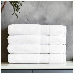 Toalhas de Banho de Algodão Turco, Conjunto com 4 Unidades. Absorção Superior e Maciez Incrível. Alta Qualidade. Luzia