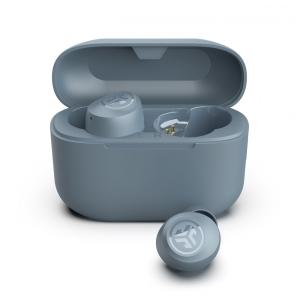 Fones de Ouvido Bluetooth com Estojo de Carregamento e Resistência ao Suor IPX4, JLab Go Air Pop, Azul