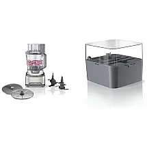 Processador de Alimentos 2.8L com Acessórios, 110V 1200W, Ninja NF701, Prata