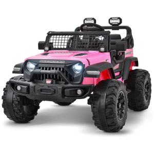 Quadriciclo Elétrico Infantil a Bateria 24V com Controle Remoto e Suspensão, BLITZSHARK SRK 0935 MAX, Rosa