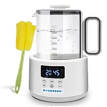 Aquecedor de Água para Mamadeira 1.5L de Capacidade com Controle de Temperatura, 110v, AUMIO LK CB00 0001, Branco