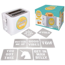 CucinaPro Angry Torradeira de 2 Fatias Personalizada com 7 Níveis de Controle, 110V, Preta