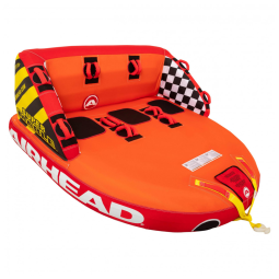 Boia Rebocável Aquática SportsStuff para 3 Pessoas, Vermelha