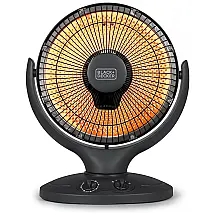 Aquecedor Elétrico Portátil com Temporizador e Aquece até 15m2, 800W 110V, BLACK DECKER, Preto