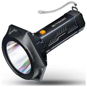 Lanterna LED Recarregável 10000 Lúmens a Prova d IP67, BUYSIGHT BS 2204R, Vermelho