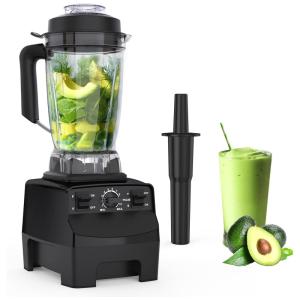 Liquidificador 2L 10 Velocidades Motor 32000RPM 1450W, 110v, TOMVORKS, Preto