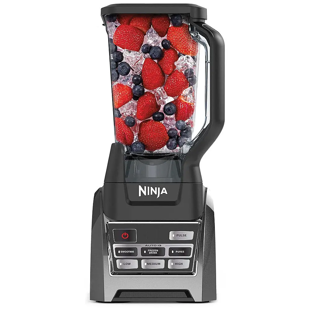 Liquidificador de Bancada 2 Litros para Shakes e Smoothies, 1000 W 110V, NINJA BL688, Preto