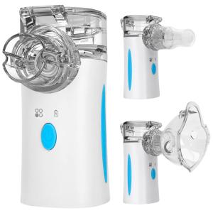 Nebulizador Portátil de Malha Ultrassônica para Tratamento Respiratório em Adultos e Crianças com Função de Autolimpeza para Viagens ou Uso