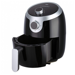 Fritadeira Elétrica AirFryer 2.3L com Temperatura Ajustável e Desligamento Automático, 110V 1000W, COSMO COS23AFAKB, Preta