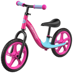 Bicicleta sem Pedal para Crianças de 2 a 5 Anos, GOMO, Preta