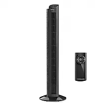 Ventilador de Torre com Controle Remoto, Temporizador, 5 Velocidades e Oscilação de 70º, 110V 61W, Vornado OZI42