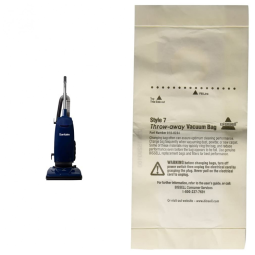 Aspirador de Pó Profissional Sanitaire com Saco de Substituição, 110V, Azul