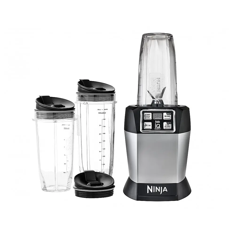 Liquidificador Ninja BL481C Nutri-Ninja Auto-iQ 1000W Bowl e Copo Portátil 907 g