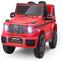 Carro Carrinho Elétrico Infantil 12V Recarregável com Controle Remoto, TEOAYEAH, Preto