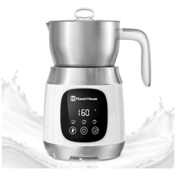Espumador de Leite Maestri House, 600ml, Regulagem de Temperatura e Espessura, Memória de Configurações, Design Avançado para Cafés