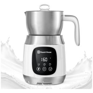 Espumador de Leite Maestri House, 600ml, Regulagem de Temperatura e Espessura, Memória de Configurações, Design Avançado para Cafés