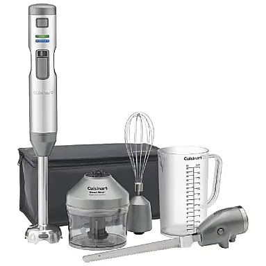 Mixer Recarregável com Acessórios, Aço