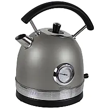 Chaleira Elétrica 1.7L com Desligamento Automático e Proteção de Fervura, 1500W, 110v, WEST BEND KTWBRTGR13, Cinza