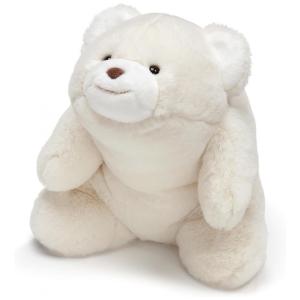 Pelúcia Urso Snuffles para Crianças Maiores de 1 Ano, GUND 4060741, Branco