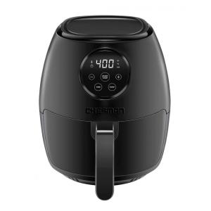 Fritadeira Elétrica AirFryer 3,6L com Painel Digital e Desligamento Automático, 110V, CHEFMAN, Preta