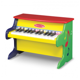 Piano Infantil com 25 Teclas e Código de Cores para Aprendizagem, Melissa Doug, Colorido