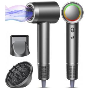 Secador de Cabelo Alternativo Alloom DYS0N 1 Minuto de Secagem Rápida, Secador de Alta Velocidade com 500 Milhões de Íons Negativos