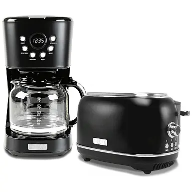 Conjunto cafeteira elétrica 12 xícaras