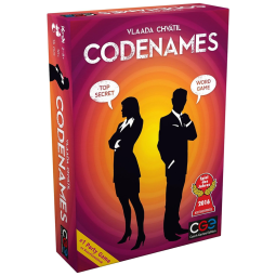 Jogo de Tabuleiro para Adultos Codenames, Trabalhem Juntos para Contatar Todos os Seus Agentes Antes da Outra Equipe, para 8 Jogadores