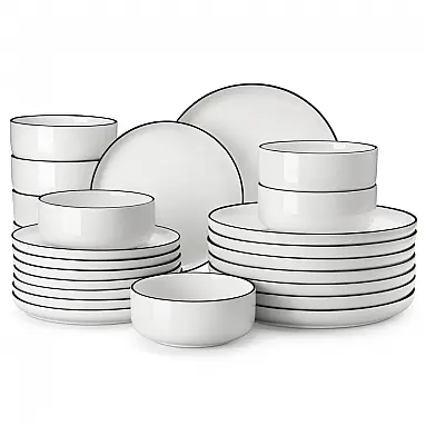 Conjunto de Pratos e Tigelas
