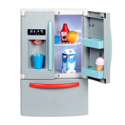 Geladeira Infantil com Dispensador de Gelo e Acessórios, Little Tikes