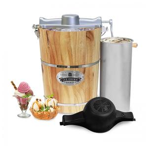 Máquina de Sorvete Capacidade 6L, Elite Gourmet EIM916, Marrom