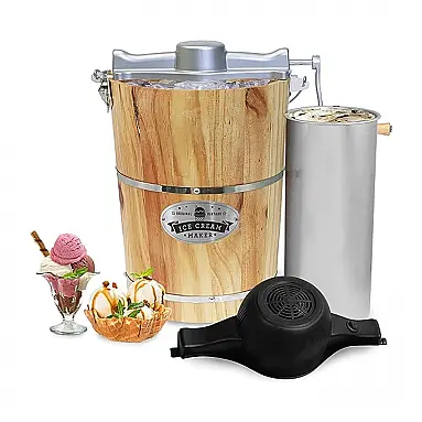 Máquina de Sorvete Capacidade 6L,