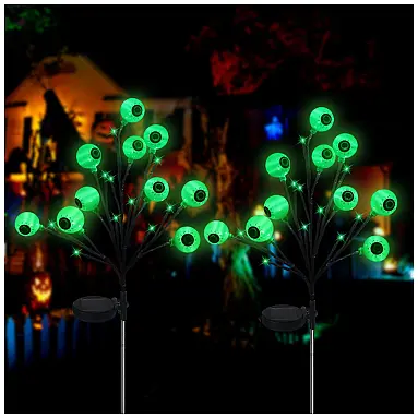 Kit Estaca Solar Iluminada Decorativa